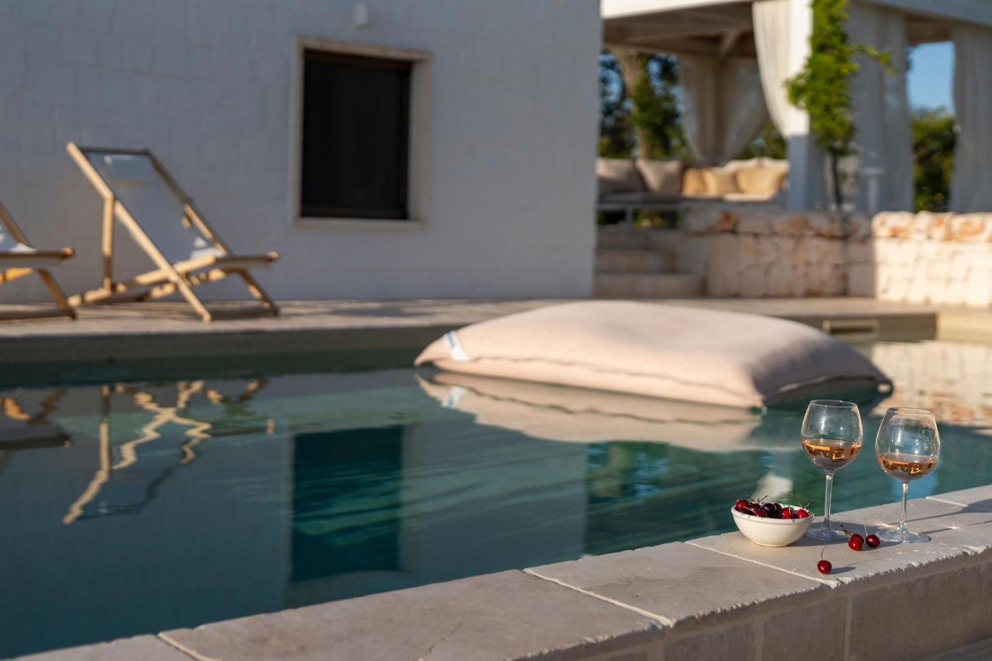Trullo Perla Greta - Luxury Country Villa & Private Heated Pool Альберобелло Экстерьер фото