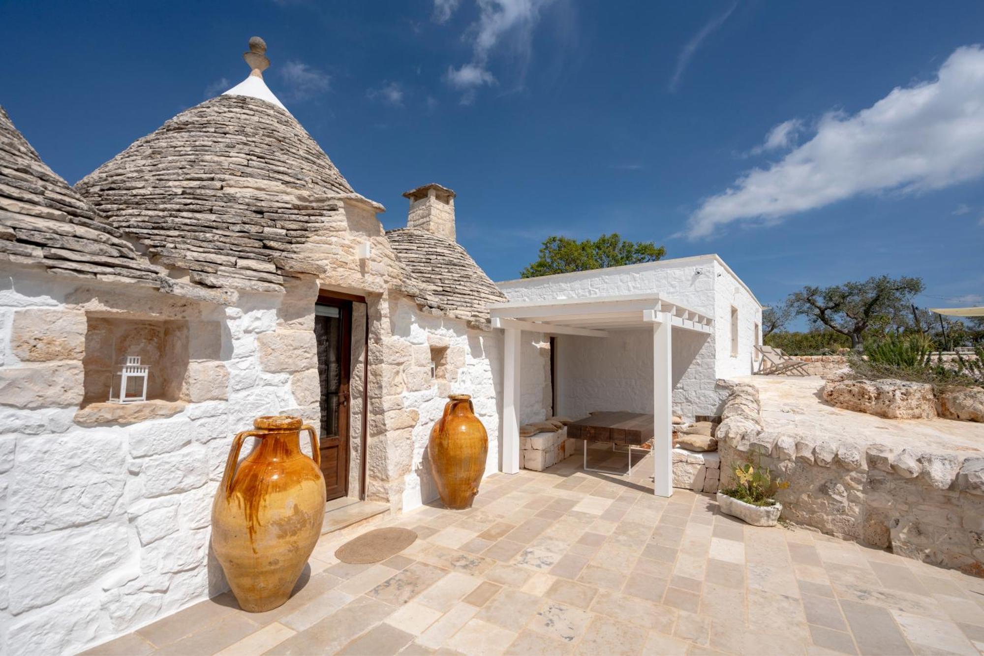 Trullo Perla Greta - Luxury Country Villa & Private Heated Pool Альберобелло Экстерьер фото